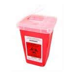 Lock-Up Sharps Container Red 1 Quart