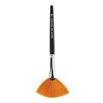 Brushup Taklon Stiff Treatment Fan Brush 2"