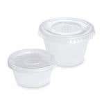 Disposable Mixing Cups 2Oz W/ Lids 250 Ct.