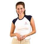 Anvil Ladies Mt Sleeveless Raglan Shirt