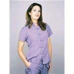 Mandarin Collar Long Scrub Top
