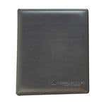 Mini Appointment Book 3-Ring Padded - Black