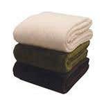 Quilted Mink And Sherpa Fleece Throw
