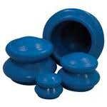 Acucups Rubber 4pc Cupping Set