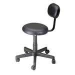 Earthlite Rolling Stool With Back