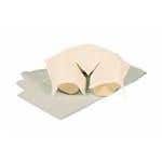 Non-Woven Flat Face Rest Cover 100 Count, White