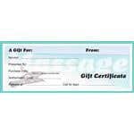 Gift Certifcates, Beach Design 25 Pk