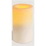 Flameless Wax Candle Unscented 6"