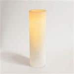 Flameless Wax Candle Unscented 8"