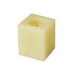 Flameless Square Vanilla Scented Candles 4&amp;quot;X 3.25&amp;quot;