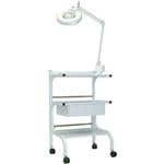 3 Shelf Trolley With Power Strip