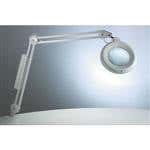 Slimline Fluorescent 5" Magnifying Lamp