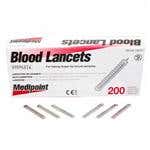 Stainless Steel Sterile Lancets 200Ct