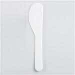 Lrg Head White Spatula 5"-Bag Of 25
