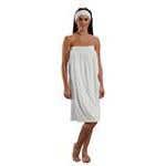 Terry Spa Wrap, White