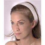 Disposable Polyester Headband White 48 Pack