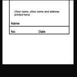 X-Ray Id Printer Cards Plain Form 100/Pkg