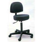 Oakworks® Premium Swivel Stool With Backrest