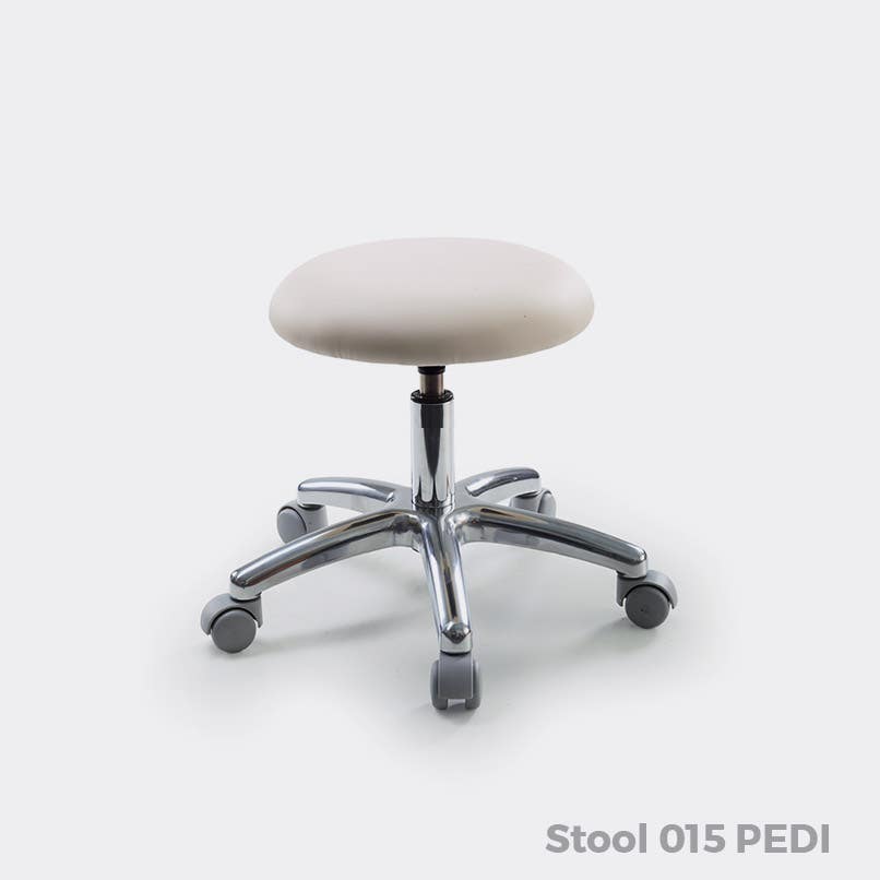 Lemi® Seamless Round Pedi Stool 015