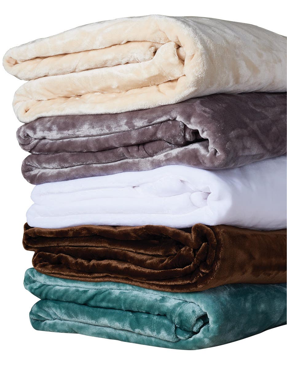 NRG&reg; Microplush Massage Table Blanket