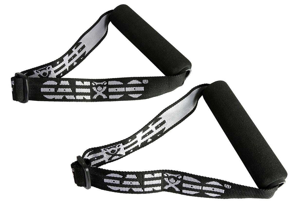 CanDohandlewithadjustablewebbingforband/tubing,1pair