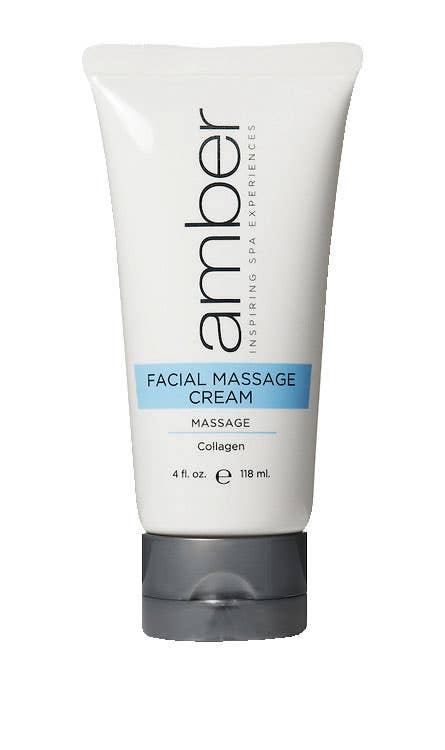 Amber Collagen Infused Facial Massage Cream 4 oz 9$
