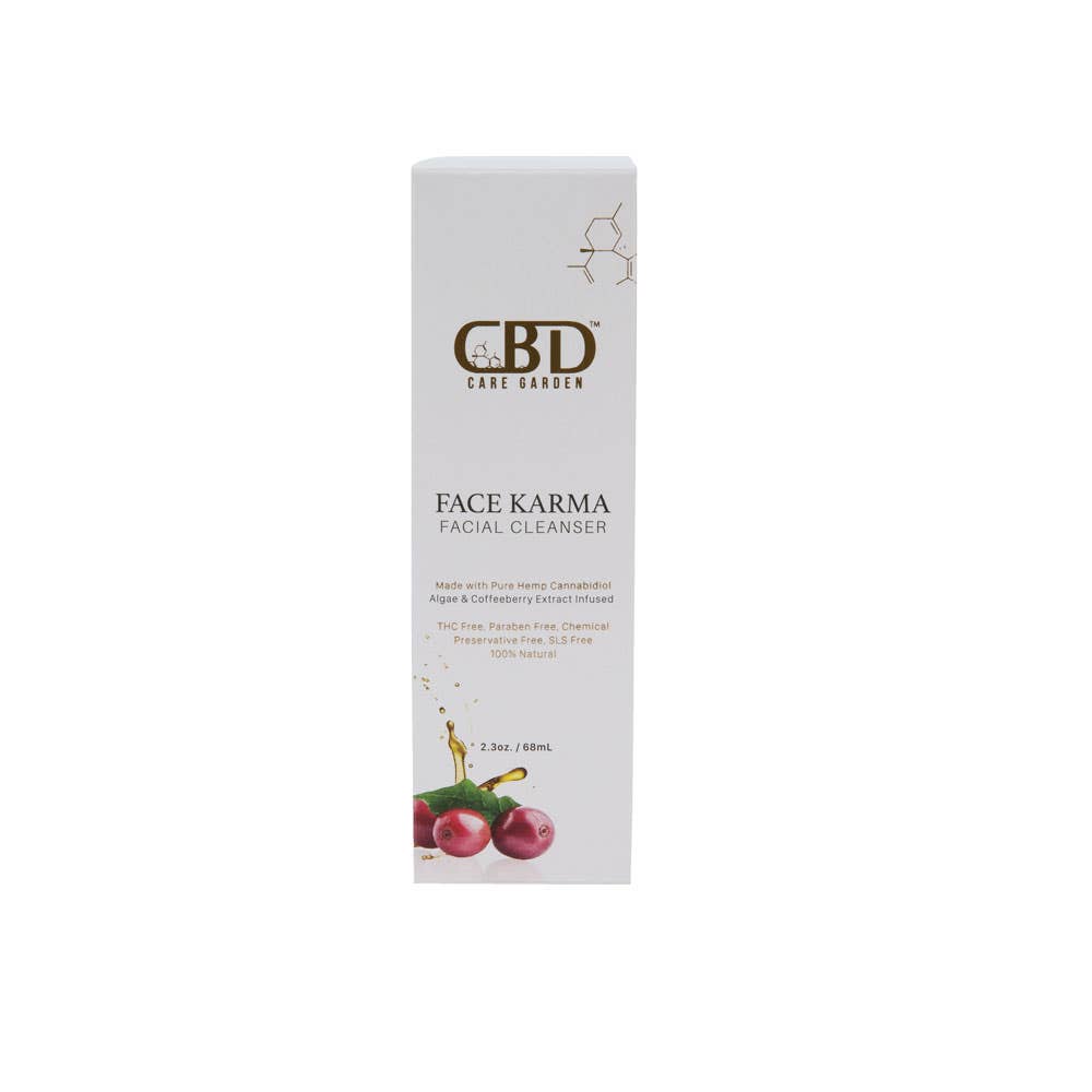 CBD Care Garden Face Karma CBD Facial Cleanser - 2 oz 55$