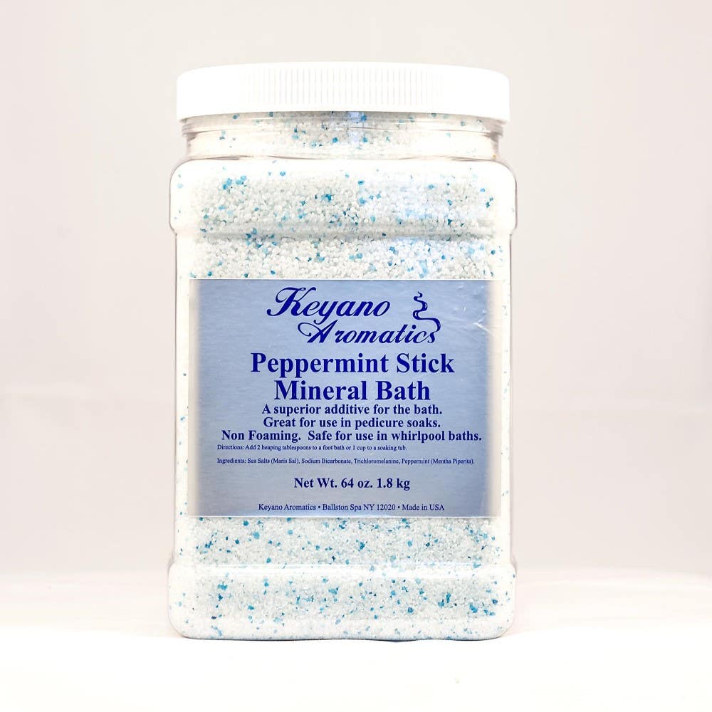 Keyano Aromatics Peppermint Stick Mineral Bath 46$