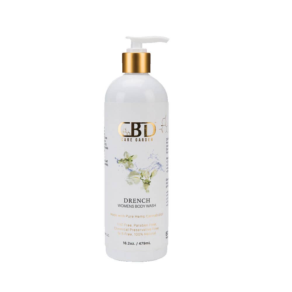 CBD Care Garden Drench Womens CBD Body Wash - 16 oz $59