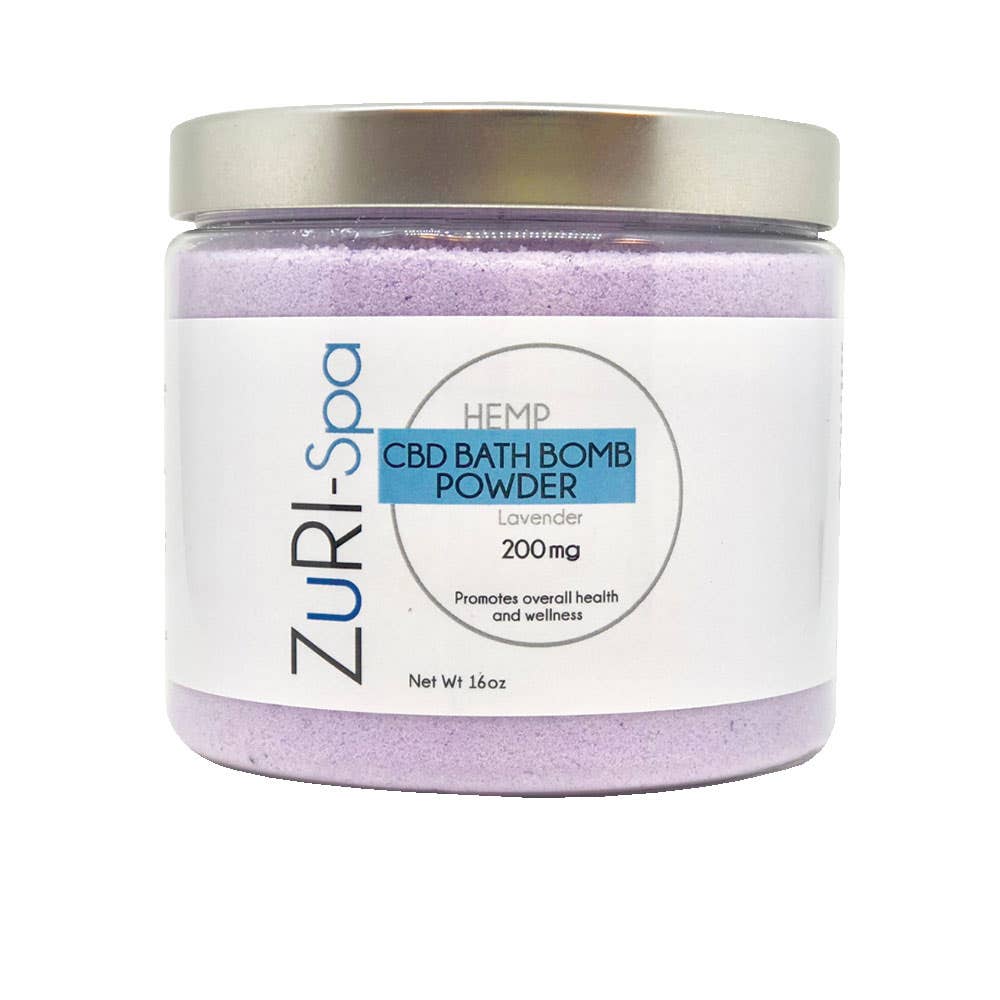 ZuRI™ Spa CBD Bath Bomb Powder