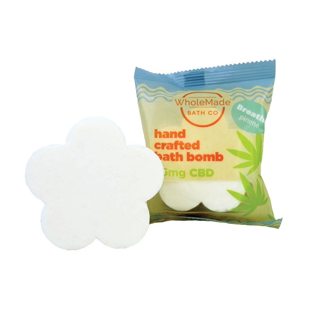 WholeMade® CBD Bath Bomb Focus