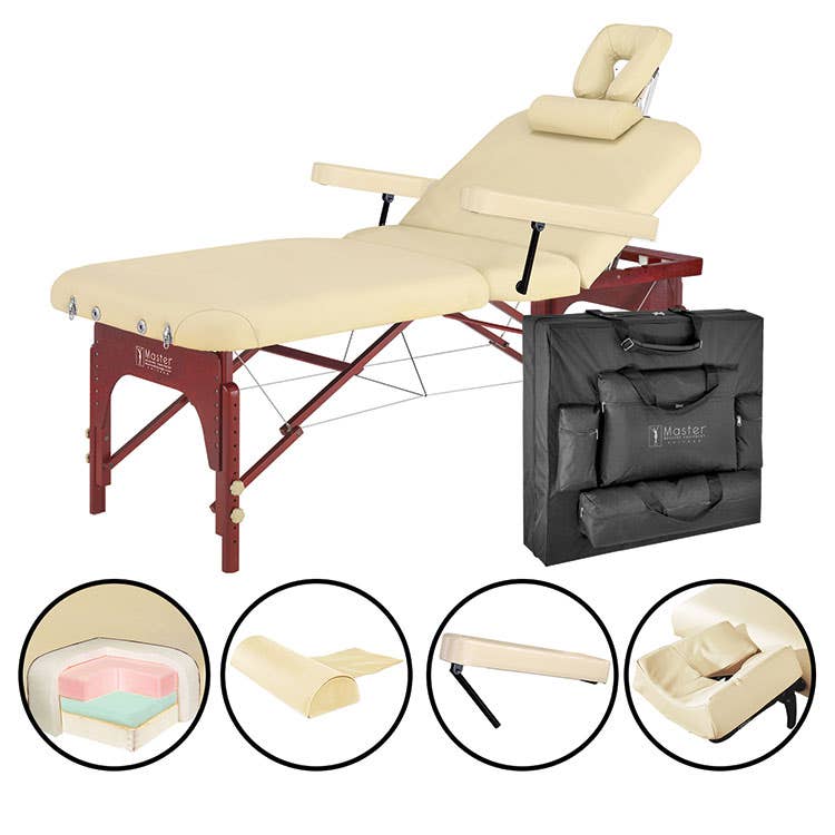 Master Massage Equipment 31 SpaMaster Salon Portable Massage Table Package 695$