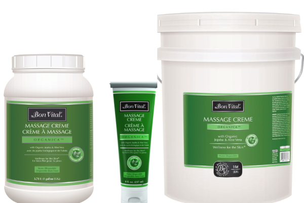 Bon Vital'® Organica&trade; Massage Crème - Massage Cream