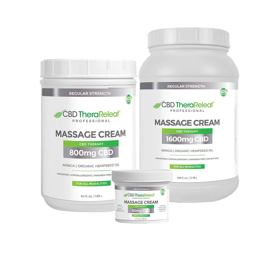 CBDTheraReleaf®ProfessionalMassageCreamRegularStrength