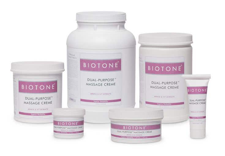 BIOTONE Dual Purpose Massage Creme 7 oz 17$