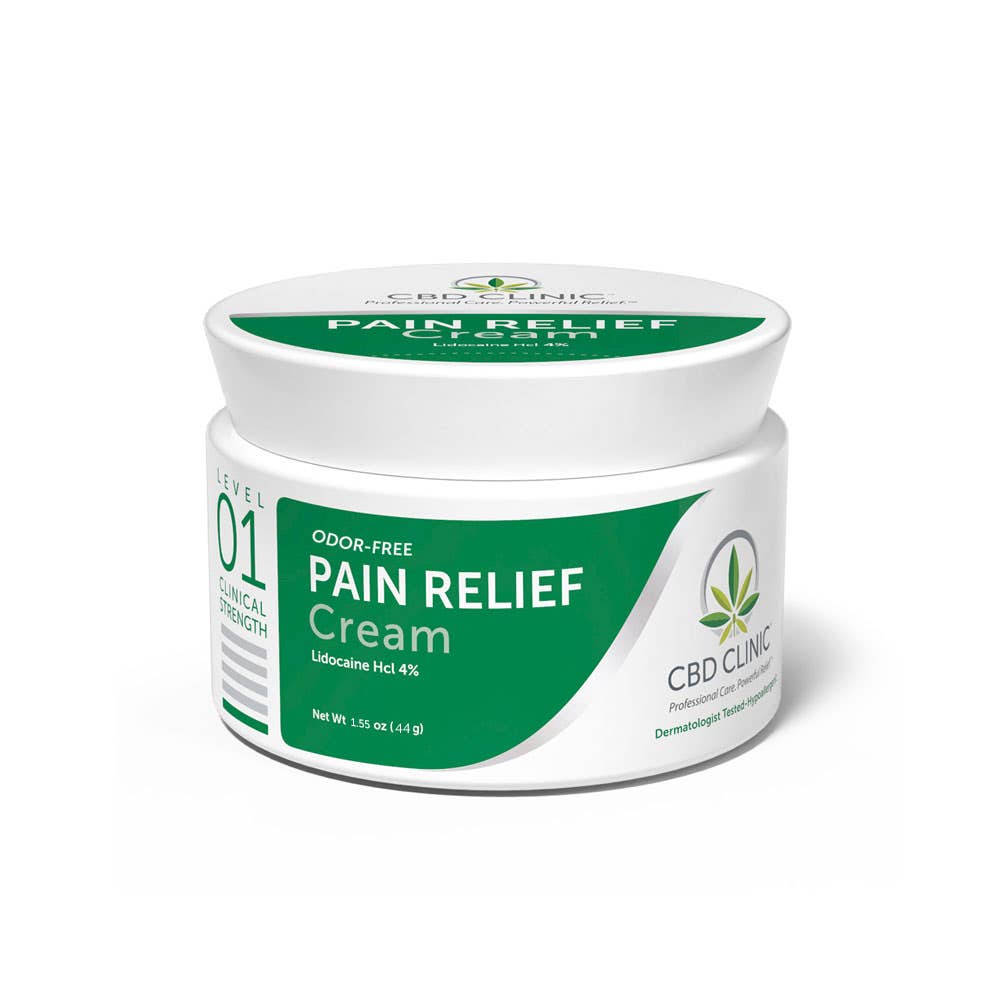 CBD CLINIC&trade; Level 1 Mild 44g Jar - Buy 12 Get 3 Free + 12 (1gm) Sample Packets - (6) Level 5 and (6) Level 3
