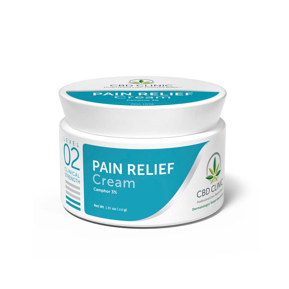 CBD CLINIC&trade; Level 2 Mild to Moderate 44g Jar - Buy 12 Get 3 Free + 12 (1gm) Sample Packets - (6) Level 5 and (6) Level 3