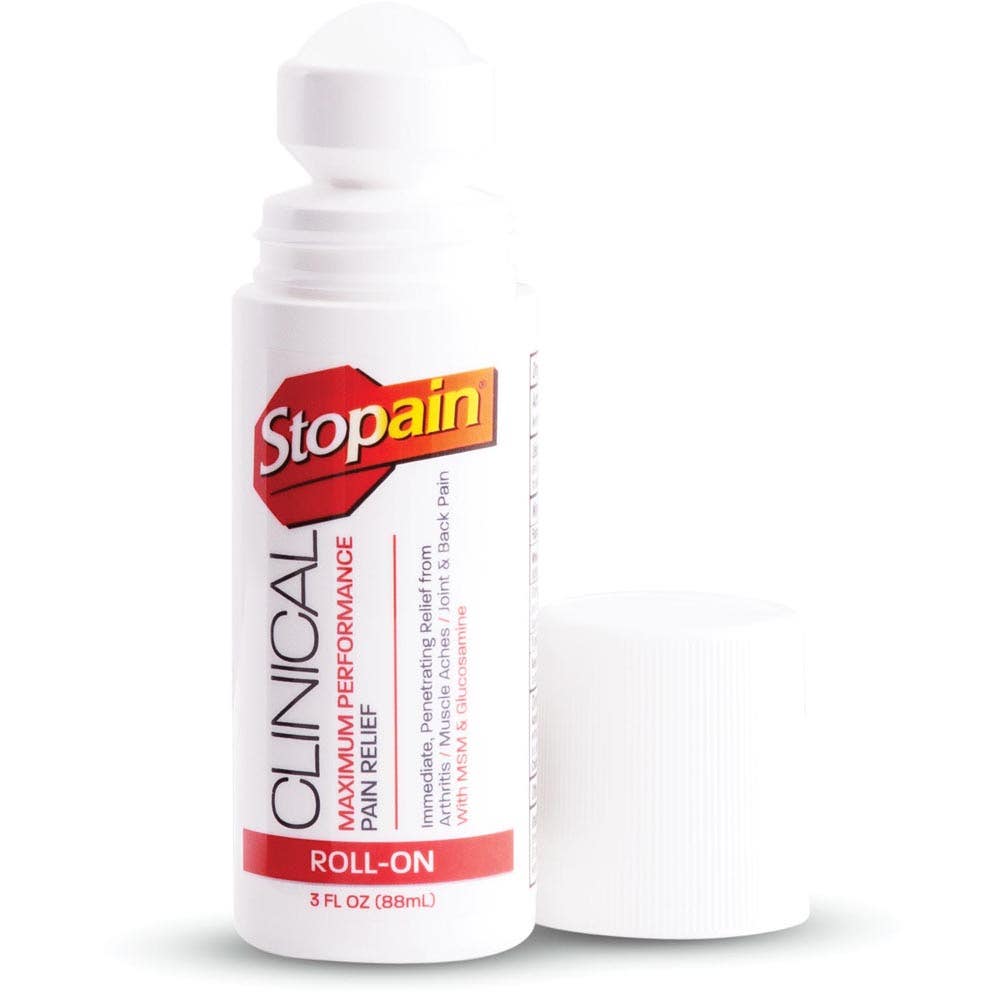 Stopain® Clinical Topical Analgesics: The Big Deal – (24) 3 oz Roll-Ons