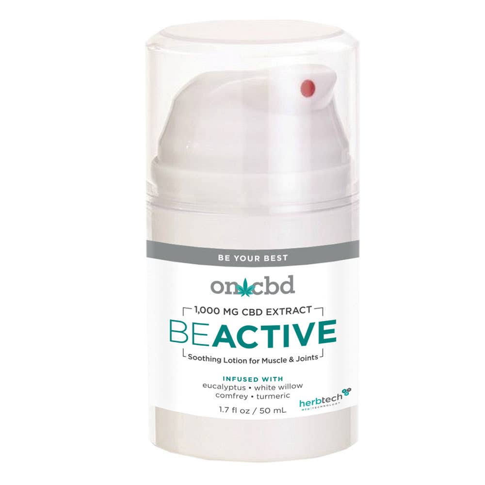 Herb Tech On CBD: Be Active Lotion 1.7 oz