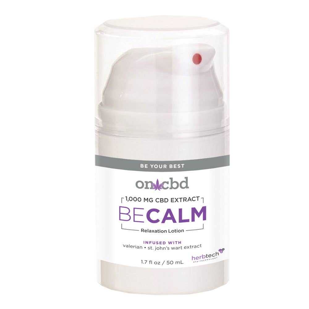 Herb Tech On CBD: Be Calm Lotion 1.7 oz