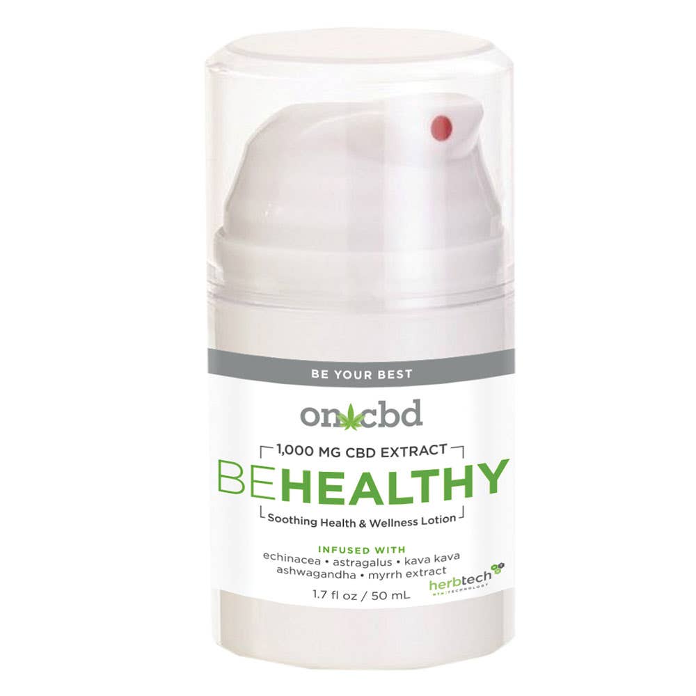Herb Tech On CBD: Be Healthy Lotion 1.7 oz