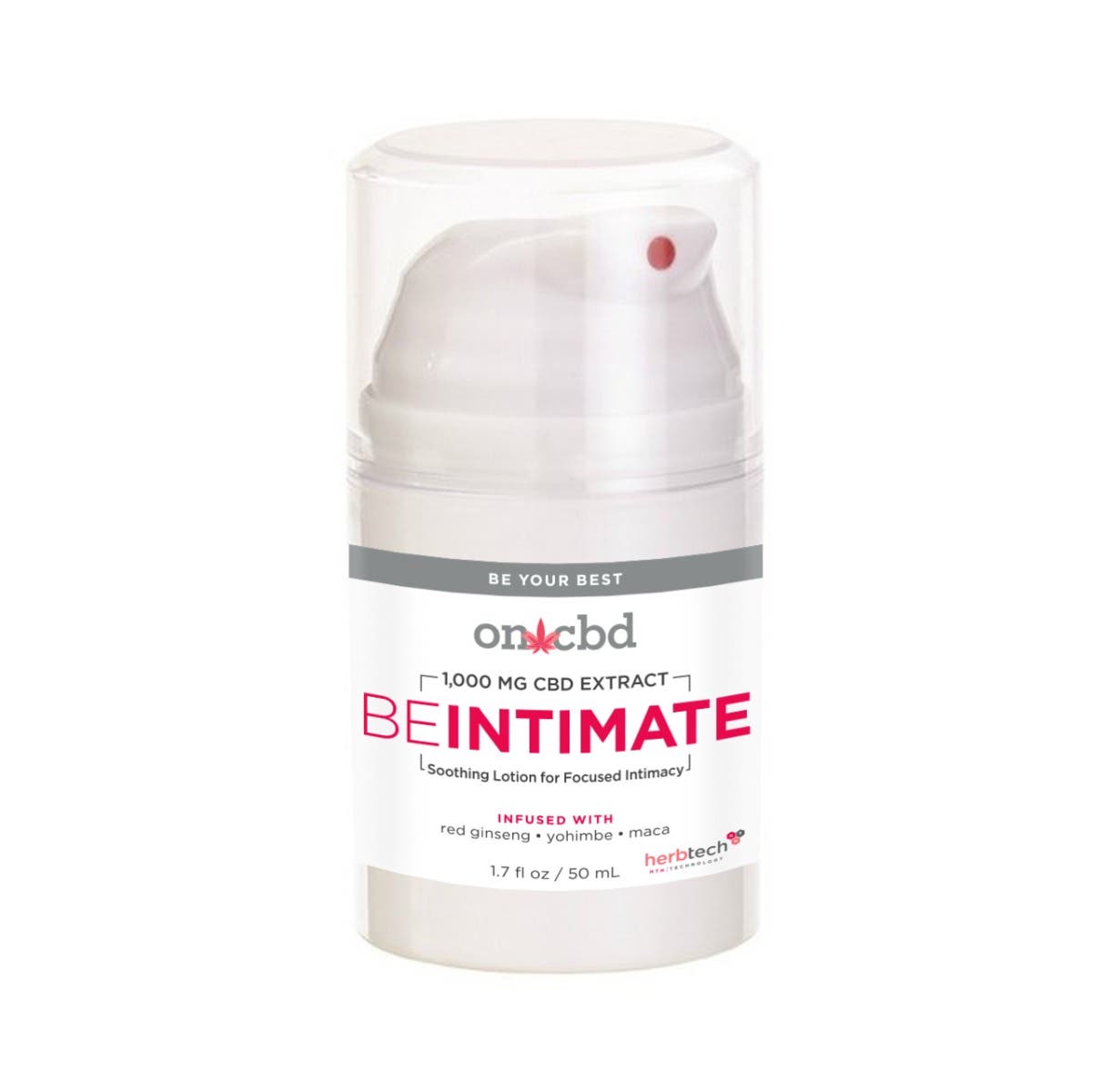 Herb Tech On CBD: Be Intimate Lotion 1.7 oz