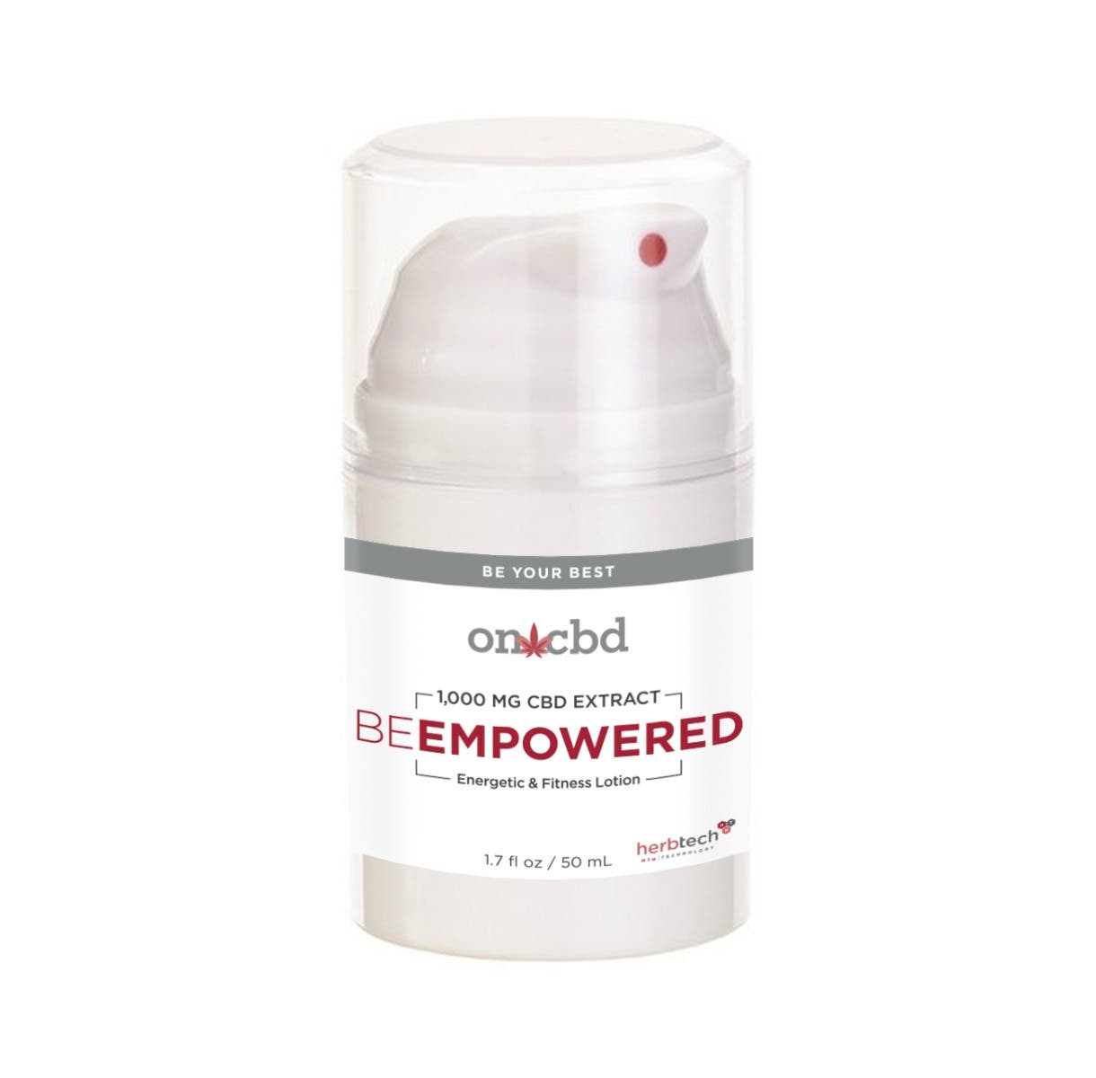 Herb Tech On CBD: Be Empowered Lotion 1.7 oz