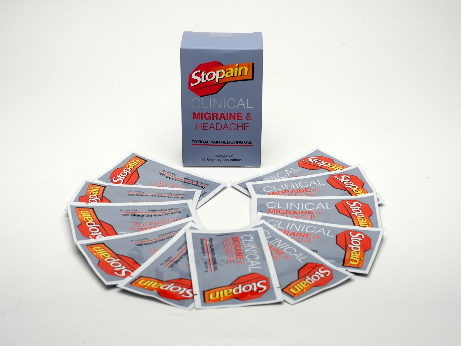 Stopain®ClinicalMigraine&HeadacheShelfBox