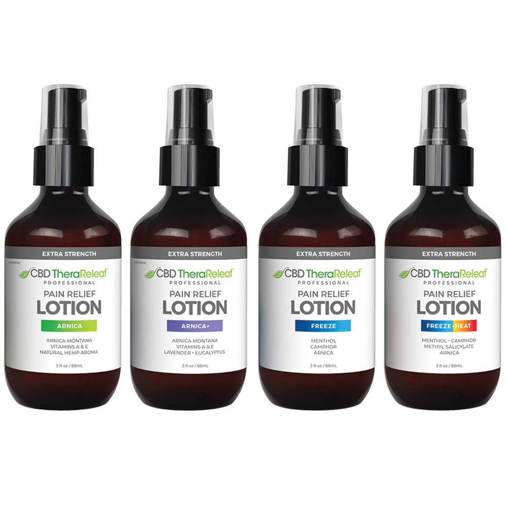 CBD TheraReleaf®  Pain Relief Lotion Freeze+Heat
