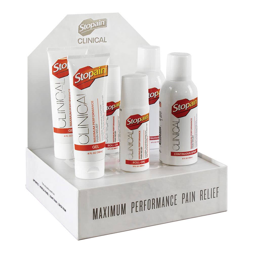 Stopain®ClinicalCounterDisplayStarterPack