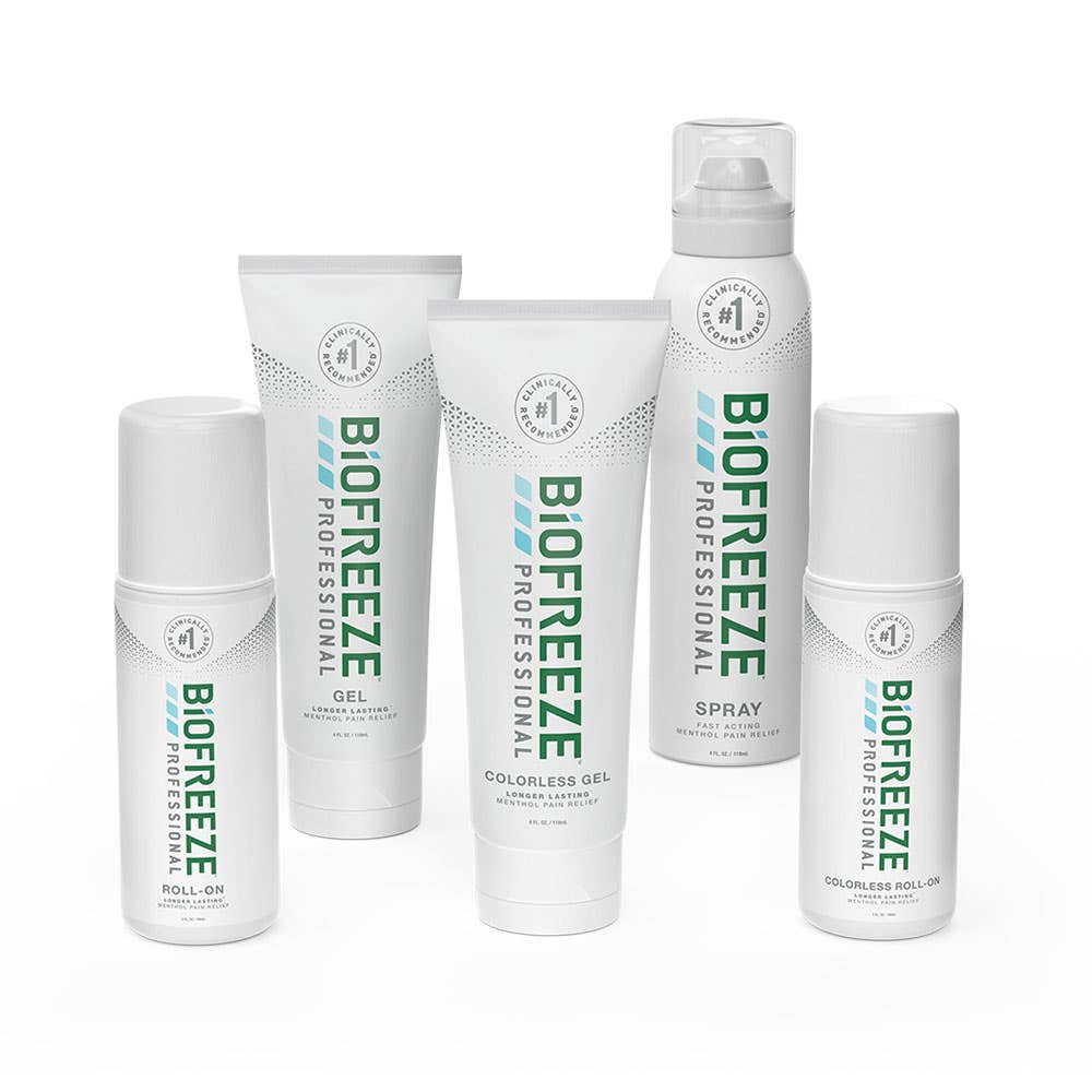 Biofreeze® Professional Buy 10 Colorless Roll-Ons & 10 Tubes Get 2 Each Free