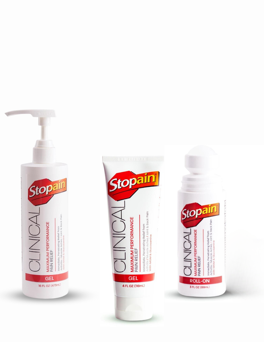 Stopain®  Buy 12 Tubes &12 Roll-ons Get 16oz Pump