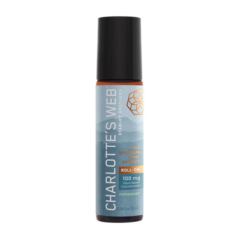 Charlottes Web Hemp Infused Roll-On With CBD - Lavender 15$