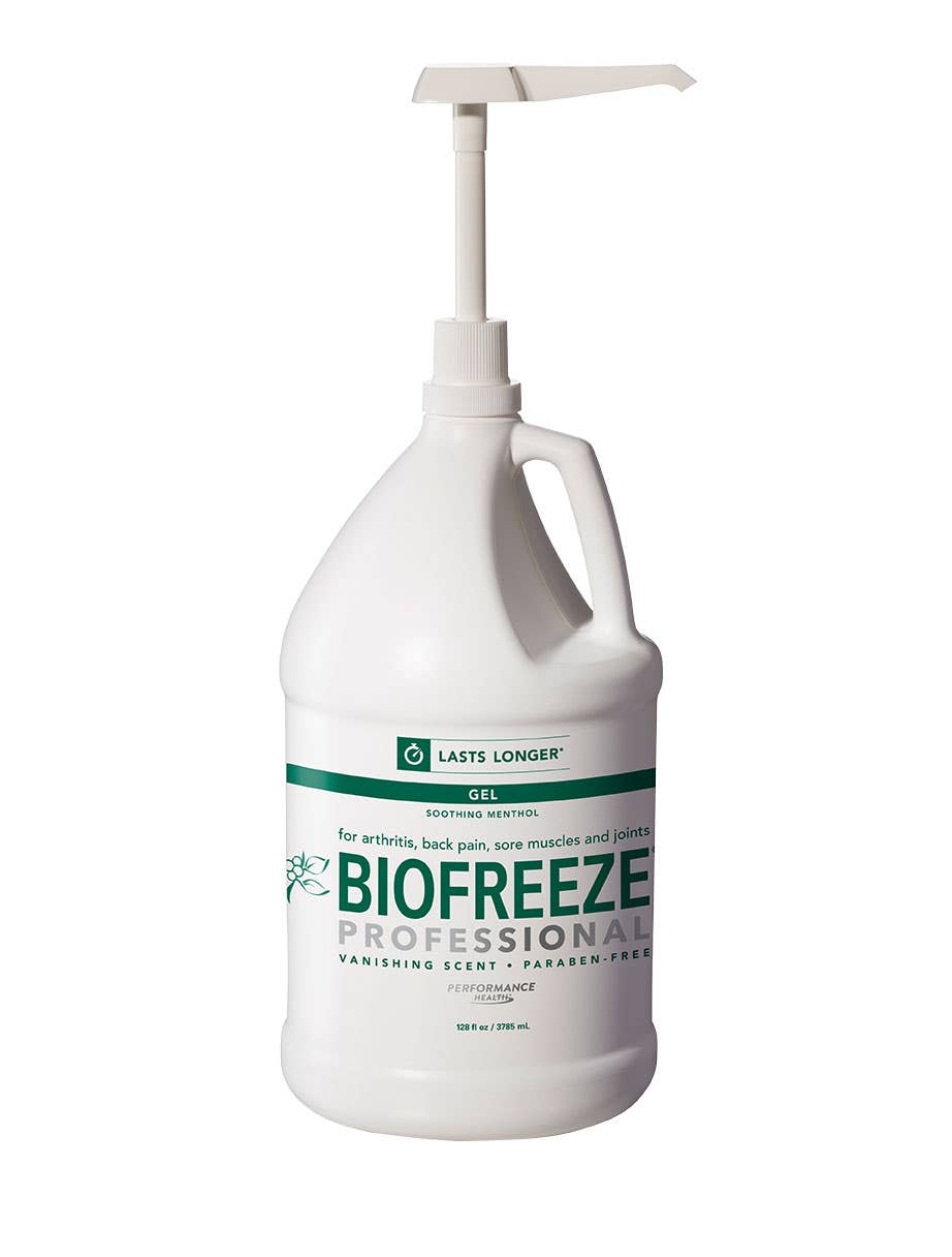 Biofreeze® Professional Promo – Buy 1 Gallon Get 16oz Gel Pump